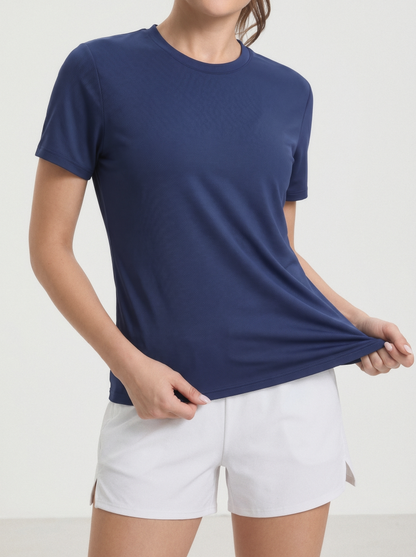 Women's Quick-Dry Sport Tee - Lightweight, Not See-Through