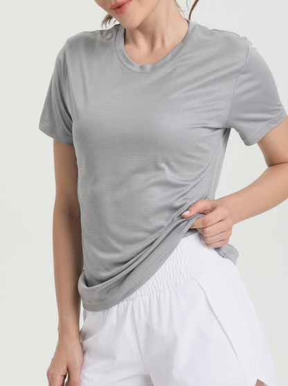 Women's Quick-Dry Sport Tee - Lightweight, Not See-Through